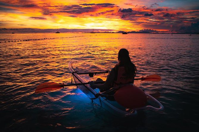 2-Hour Clear Kayak Illuminated Night Tour in Krabi - From Railay sunset to dark water