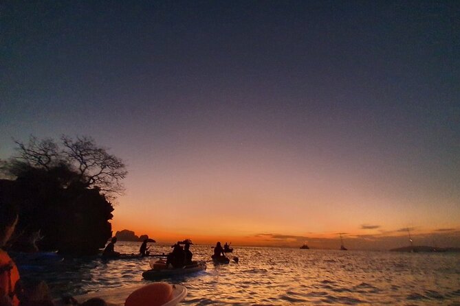 2-Hour Clear Kayak Illuminated Night Tour in Krabi - Getting to Railay at the right time