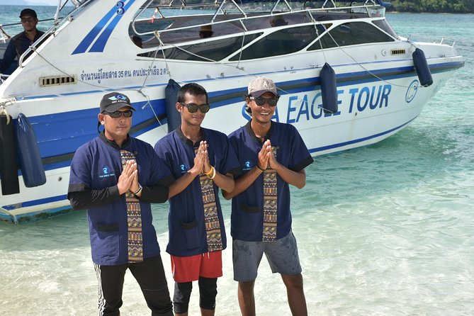 4 Island Speed Boat Adventure from Krabi - Thale Waek and Tup Island at low tide