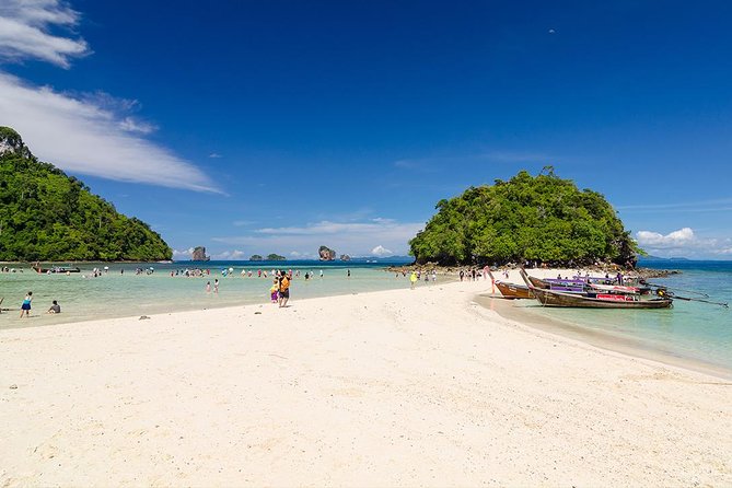 4 Islands Full-day Tour from Krabi with Tub, Chicken, Poda Island & Phra Nang - Poda Island for beach time