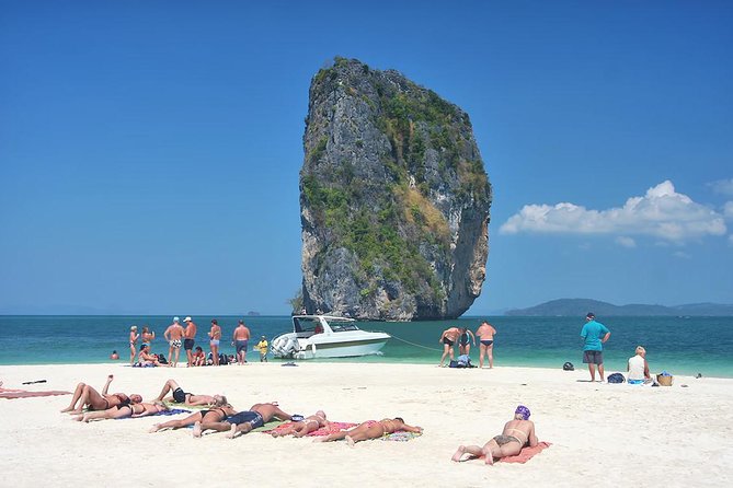4 Islands Full-day Tour from Krabi with Tub, Chicken, Poda Island & Phra Nang - What the guide and group setup mean for you