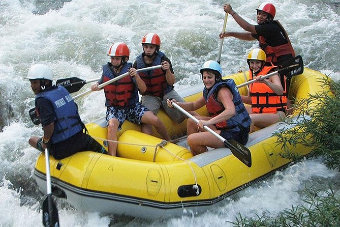5 km Rafting, ATV & Zipline Tour From Krabi - ATV riding through the activity area