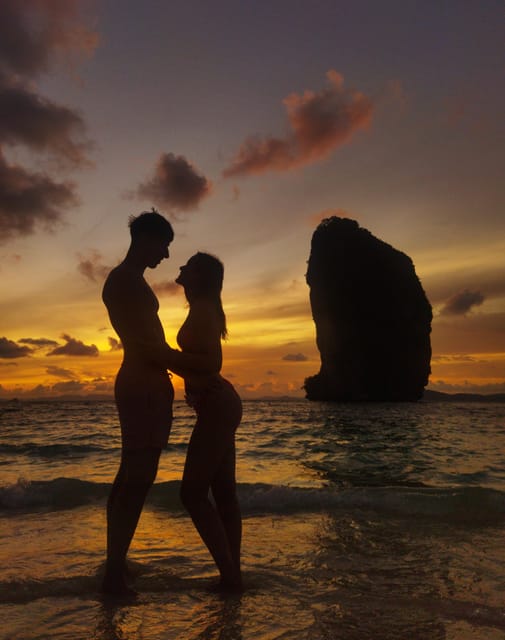 7 Islands sunset tour plus bioluminescent plankton + BBQ - Phra Nang Beach and the return through Ao Nang