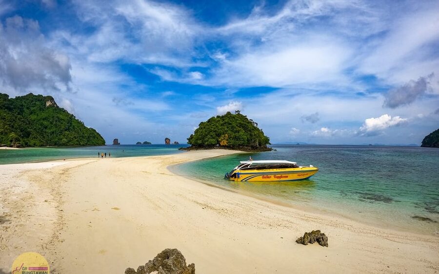 Ao Nang: 4 Islands Day Tour by Speedboat or Longtail Boat - Poda Island: the longest stop and included lunch