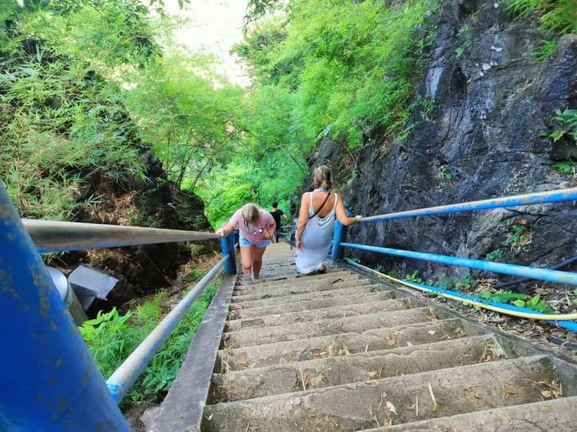 Ao Nang: Hot Springs, Emerald Pool, and Tiger Cave Day Tour - Hot Spring Waterfall, Krabi’s natural soak