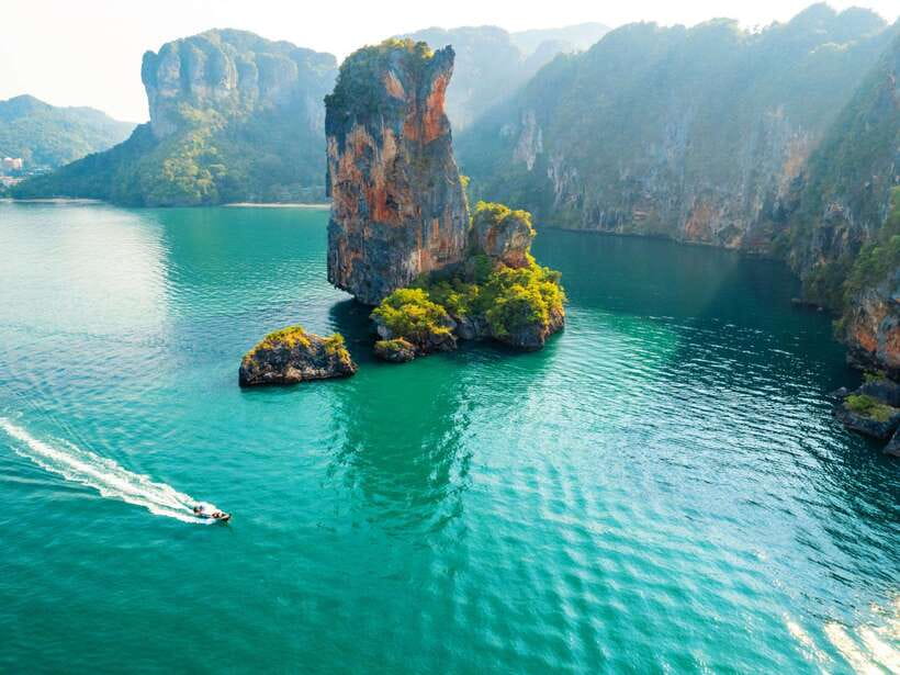 Ao Nang: Island-Hopping Snorkel Tour w/ Amazing Hong Island - Deang Island for the first snorkeling stop