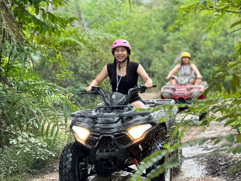 Ao Nang: Krabi kayaking and and ATV Extreme - Who will enjoy this combination most