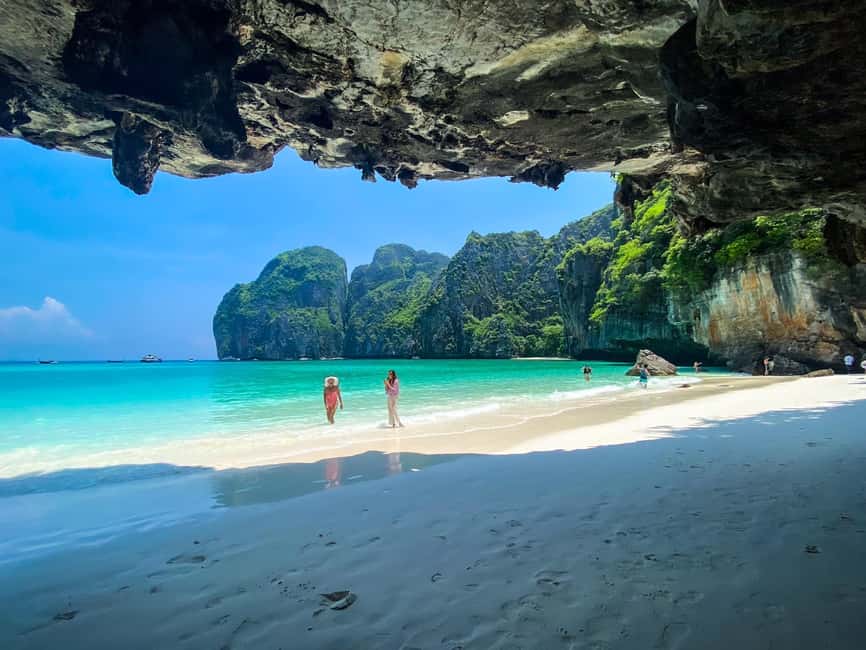Ao Nang: Phi Phi Islands Speedboat or Catamaran Tour One day - Bamboo Island starts the water time