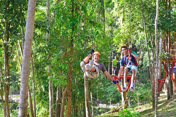 Aonang Fiore Zip Line Adventure in Krabi - A jungle course close to Ao Nang Beach