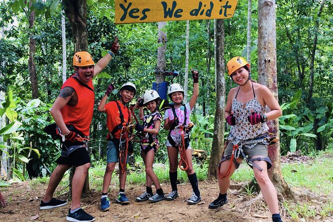 Aonang Fiore Zip Line Adventure in Krabi - Booking, transfers, and weather planning