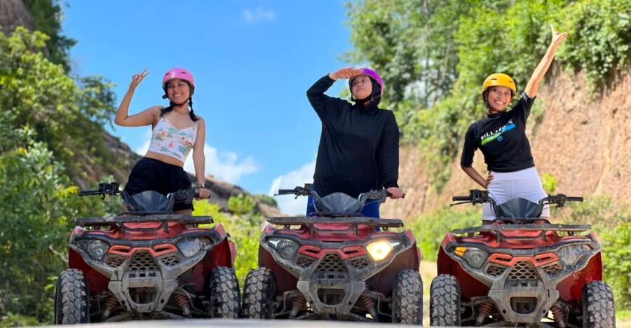 ATV adventure 1hour drive - Leaving Ao Nang for the plantation roads