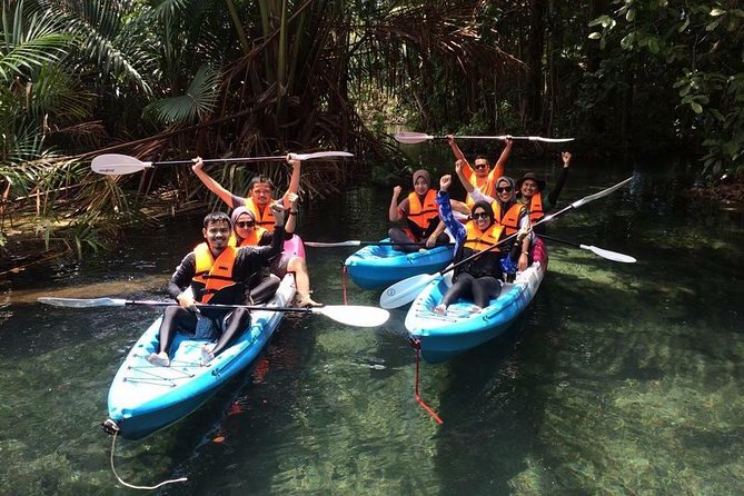 ATV & Kayaking in Hidden Freshwater Lagoon, Unseen Krabi Half Day Trip - The freshwater lagoon and swimming stop