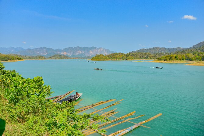 Cheow Lan Lake Adventure from Krabi with Cave and Floating Lunch - Lunch, swimming, and kayaking at Phupha Waree