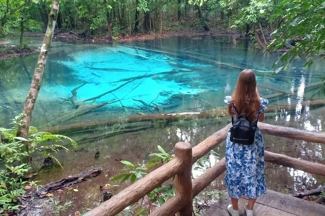 Discover Krabi - Emerald Pool, Hot Springs & Tiger Cave Temple - Namtok Ron’s warm water and shady forest