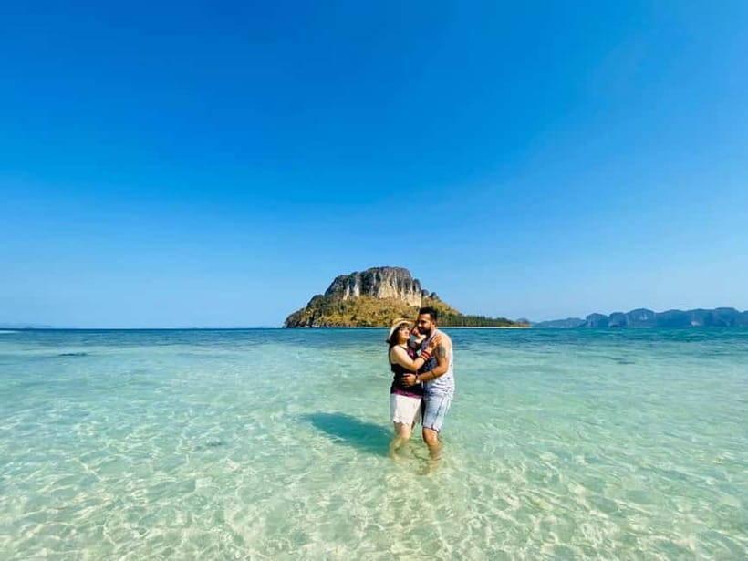 From Aonang: 4 Islands one day tour with Lunch - Phra Nang Cave and its unusual shrine