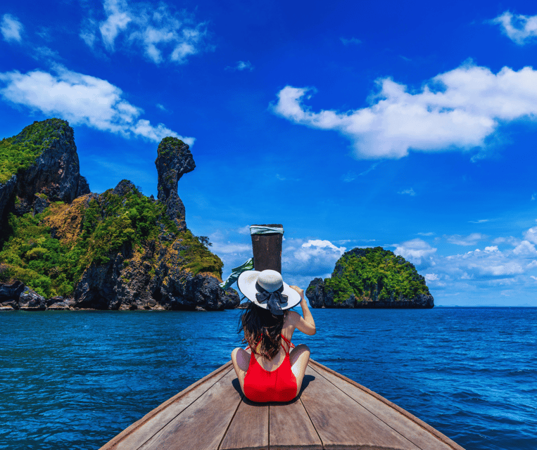 From Aonang: 4 Islands one day tour with Lunch - Tup Island and the tide-made sandbar