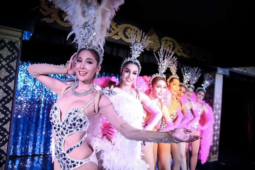 From Krabi: Blue Dragon Cabaret Ticket Dazzling Night - A one-hour cabaret in the heart of Ao Nang