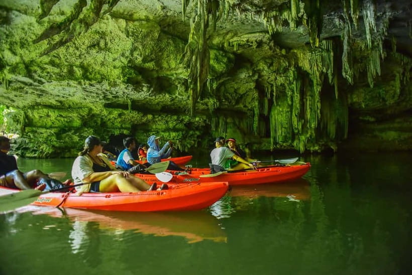 From Krabi: Full-Day Bor Thor Sea Cave Kayaking Adventure - Mangroves, monkeys, and quiet water