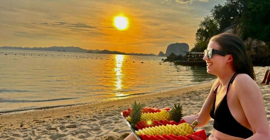 From Krabi: Hong Island Sunset Tour+Bioluminescent Plankton - Hong Lagoon is a short, scenic boat passage