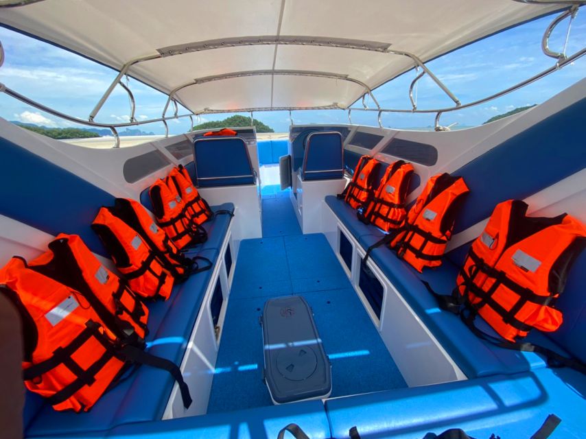 From Krabi: Phi Phi Island Full-Day Private Speed Boat Tour - Viking Cave and the cliffs of Phi Phi Le