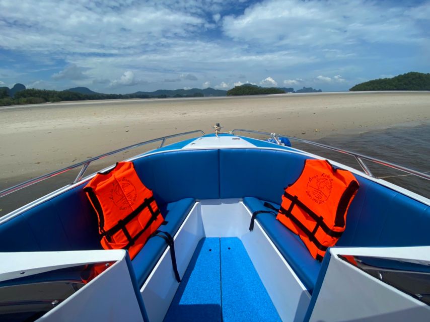 From Krabi: Phi Phi Island Full-Day Private Speed Boat Tour - Swimming inside Pileh Lagoon