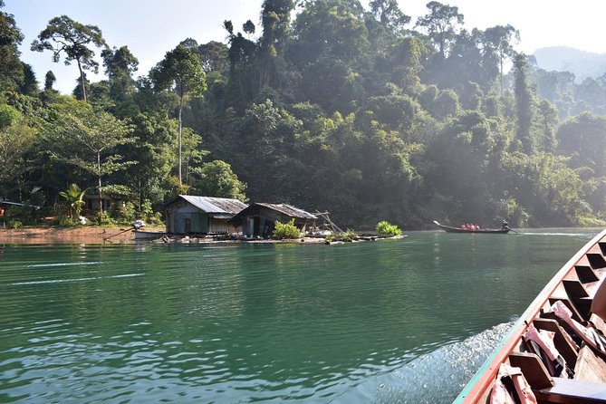 Full-Day Tour to Cheow Lan Lake in Khao Sok National Park from Krabi - Jungle trails, bamboo rafts, and Coral Cave