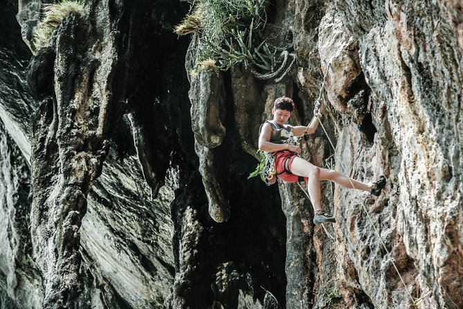 Intermediate-Advanced Half Day Private Rock Climbing Trip at Railay Beach - Phra Nang Cave Beach and the best views