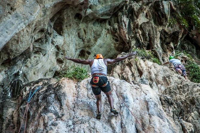 Intermediate-Advanced Half Day Private Rock Climbing Trip at Railay Beach - Railay Beach: your first climbing session