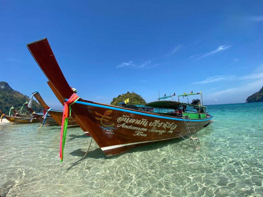 Krabi 4 Island One Day Tour by Speed boat or Longtail boat - Choosing between a speedboat and longtail boat