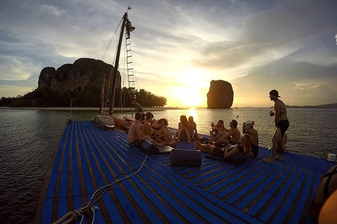 Krabi 4 Island Sunset Snorkeling Cruise + Bioluminescent Swim - Boarding in Ao Nang or Railay