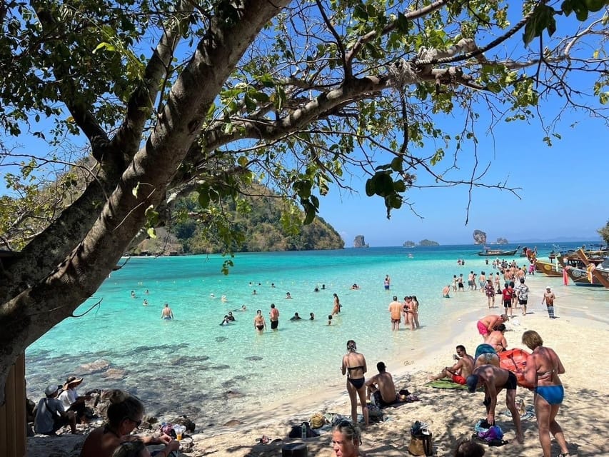 Krabi: 4 Island Whirlwind Tour with Caves, Sandbars & Reefs - Chicken Island for photos and a swim