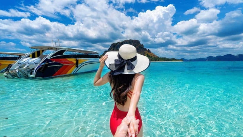 Krabi: 4 Islands and Caves Boat Tour with Lunch - Phra Nang Cave and the beach shrine