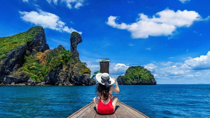Krabi: 4 Islands and Caves Boat Tour with Lunch - Hotel pickup and the ride to the pier