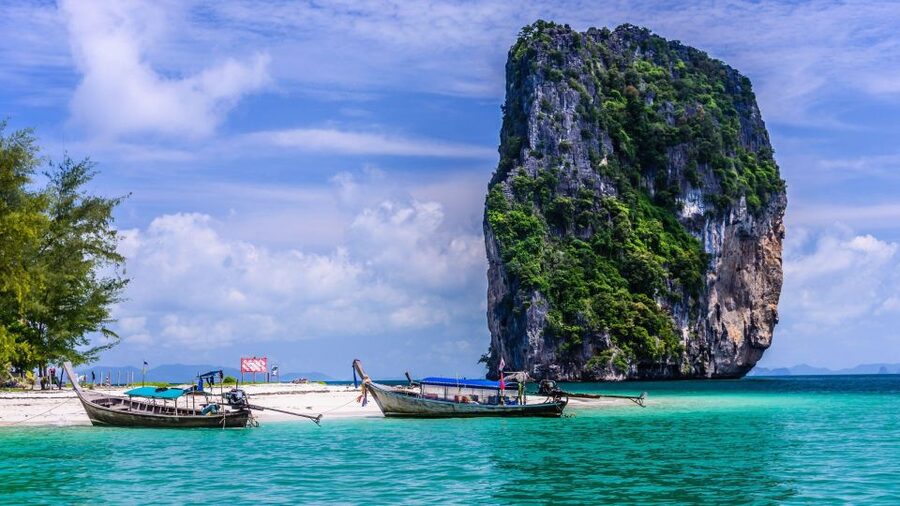 Krabi: 4 Islands & Krabi's Separated Sea Longtail Boat Tour - Getting the most from the beach stops