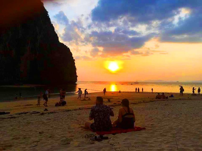 Krabi: 4 Islands Sunset Longtail Boat Tour with BBQ Dinner - What the six-hour route feels like