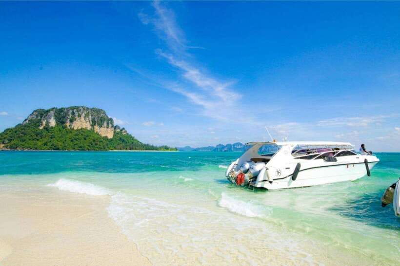 Krabi: 4 Islands Tour by Speedboat with Lunch and Snorkeling - Tup Island and the tide-controlled sandbank
