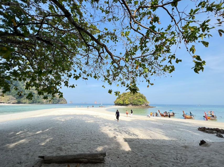Krabi: 7 Island Sunset With BBQ & Plankton Speed Boat Tour - Thale Waek and the tide-made sandbar