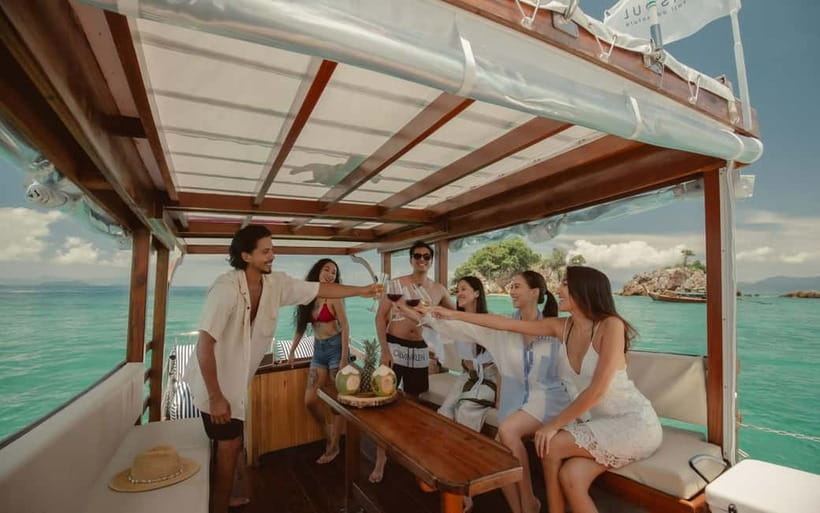 Krabi: 7 Island Tour by Luxury Longtail Boat with Snorkeling - One snorkeling stop at Koh Tang Ming