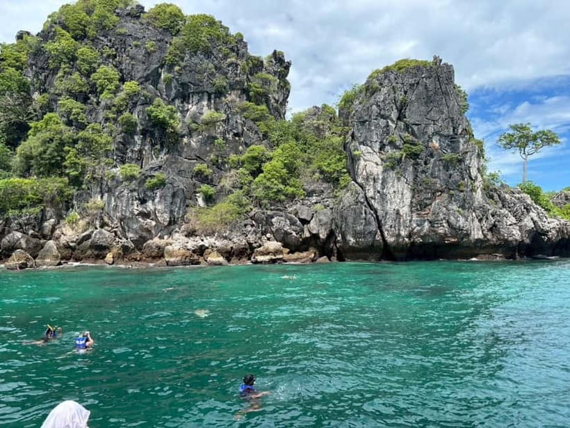 Krabi: 7 Islands Sunset by Longtail Boat with Snorkeling - Chicken Island and the famous rock formation