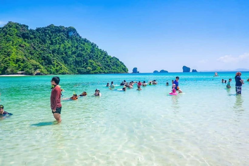 Krabi: 7 Islands Sunset by Longtail Boat with Snorkeling - Poda Island sunset and Thai buffet