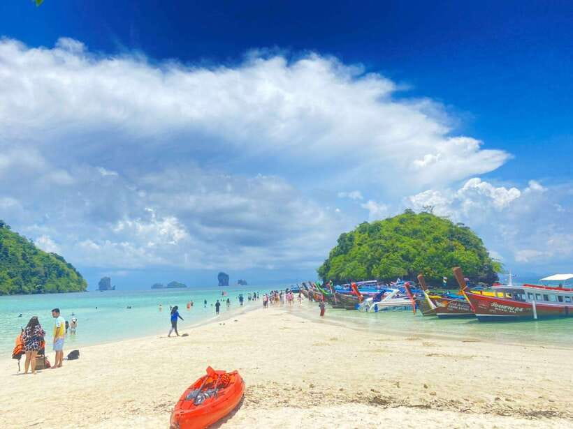 Krabi: 7 Islands Sunset & Plankton Swim with BBQ Dinner - What the seven-hour Krabi boat day feels like