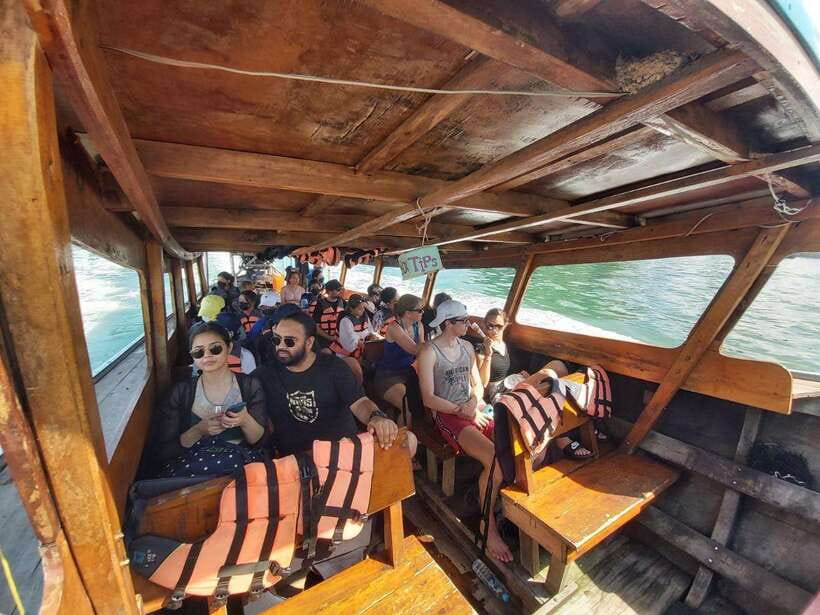 Krabi: 7 Islands Sunset & Plankton Swim with BBQ Dinner - The night swim at Koh Raeng