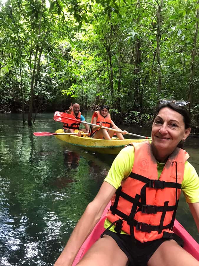 Krabi: Amazon Klong Srakaew Kayaking With Lunch - Lunch beside a simple nature outing