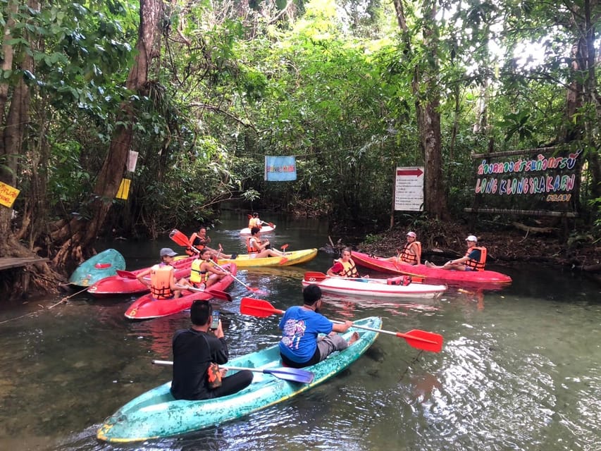 Krabi: Amazon Klong Srakaew Kayaking With Lunch - What the price includes at $46