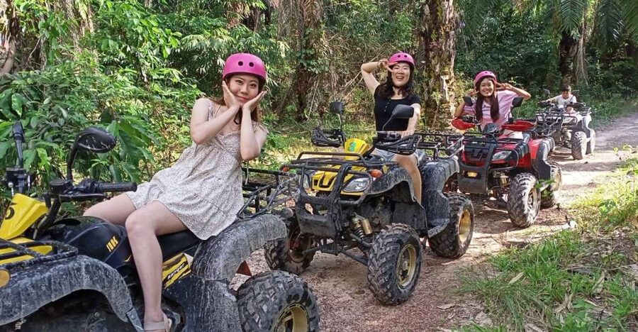 Krabi: ATV Adventure - Palm, durian and rubber plantations