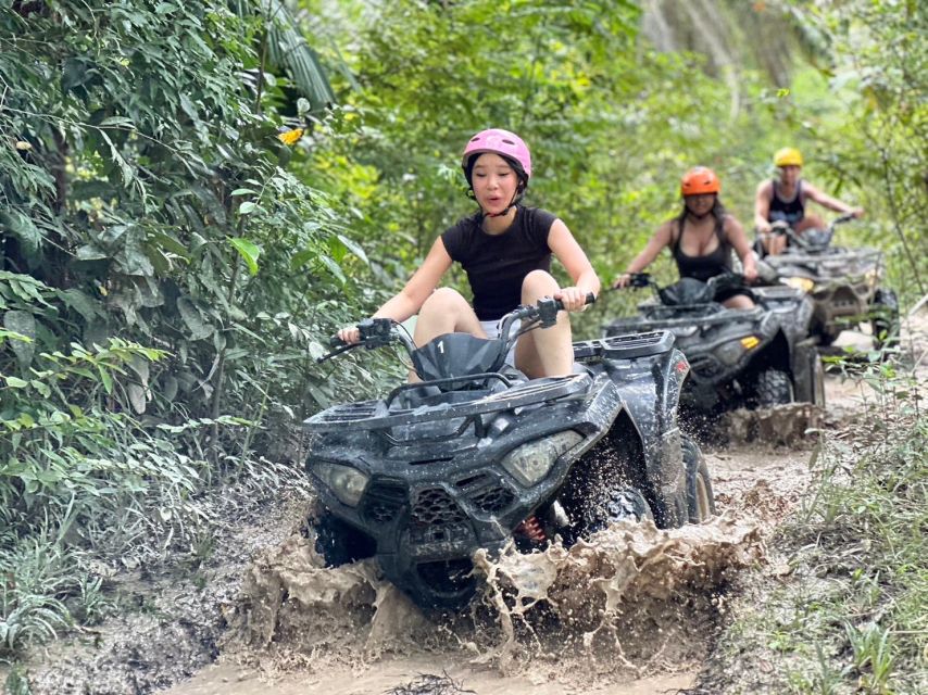 Krabi: ATV adventure and extreme - Getting used to the ATV before the rough track