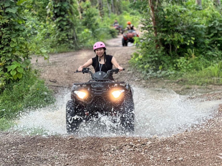 Krabi: ATV adventure and extreme - The 15-minute tuk tuk transfer from Ao Nang
