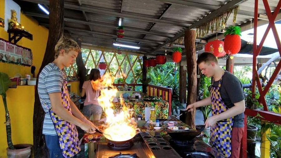 Krabi: Cooking Class at Thai Charm Cooking School with Meal - The two desserts are fixed
