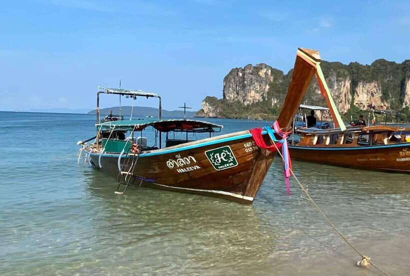Krabi:Day Trip 4 Islands by Premium Longtail Boat with Lunch - Tup Island and the tide-made sandbar