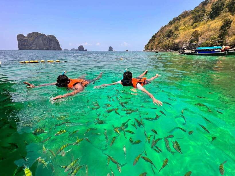 Krabi:Day Trip 4 Islands by Premium Longtail Boat with Lunch - Phra Nang Cave Beach and the princess spirit house